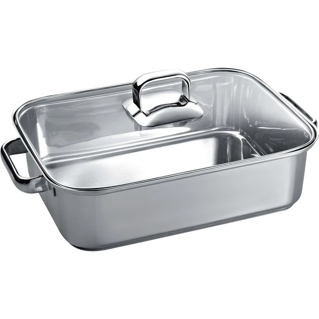 Bosch Home Bräter aus Edelstahl HEZ390011, edelstahl