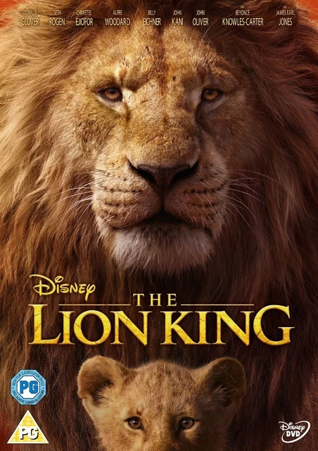THE LION KING Live Action Walt Disney NEW Region 2 DVD 3.29 PicClick UK