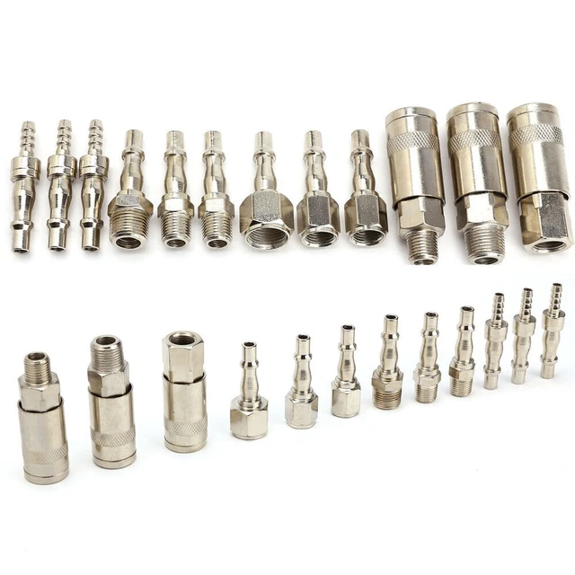 Line Raccordi per tubi flessibili Connettore del compressore 1/4 "BSP strumento