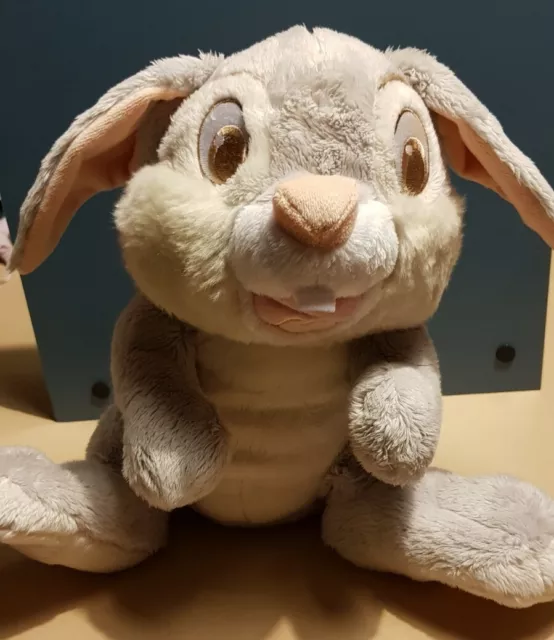 DISNEY STORE 10” THUMPER Bunny RABBIT BAMBI SOFT TOY PLUSH BABY
