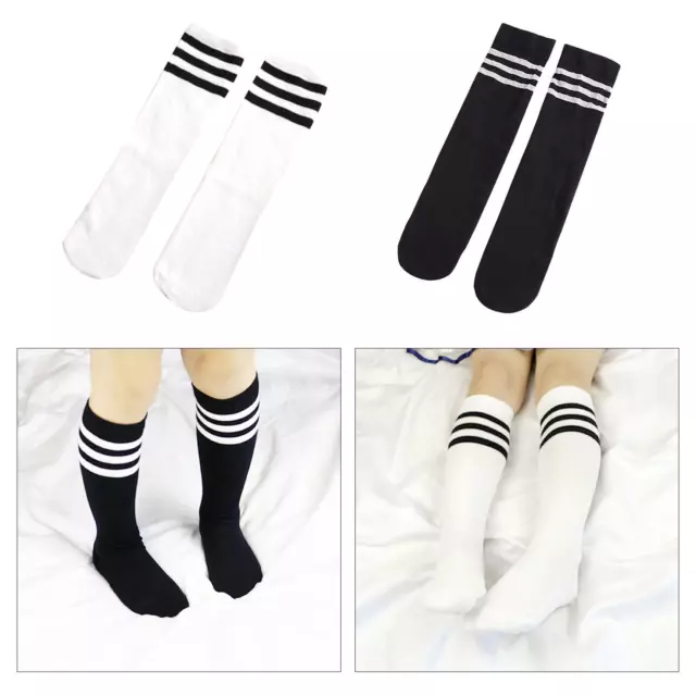 Kids Mid Calf Socks Stretch Classic Casual Comfortable for Boys Girls Dress