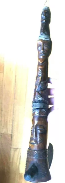 Antique African Shaman Axe Hatchet Erect Phallus Congo Lega Tribe or Warega