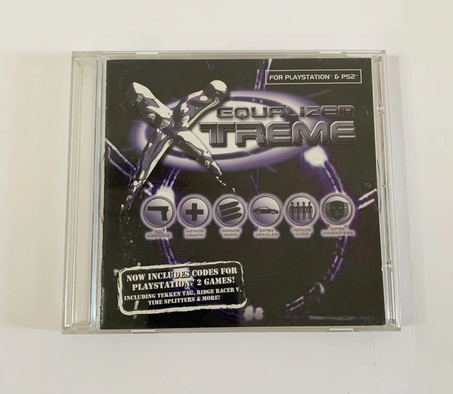 EQUALIZER XTREME CHEAT Codes Disco per PlayStation PS1 & PS2 EUR 3,43