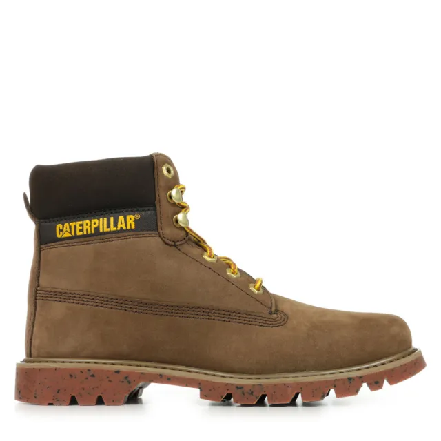 Chaussures Boots Caterpillar homme E Colorado Brun Brune Cuir Lacets