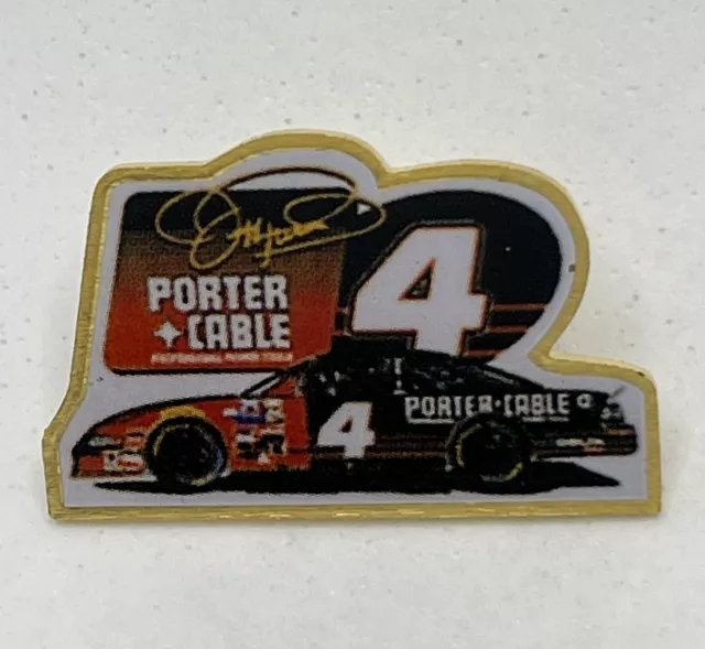 Jeff Purvis #4 Porter Cable Racing Race Car Driver NASCAR Enamel Lapel Hat Pin