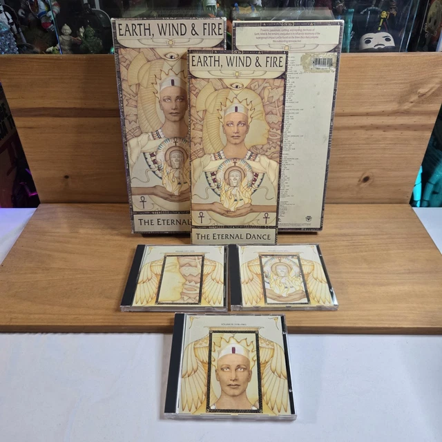 EARTH, WIND, & Fire: The Eternal Dance 3-CD Box Set W/ Slipcover