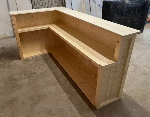 HOME BAR -INDOOR Man Cave Bar Solid Wood With Lighting Fully Assembled Bespoke £289.00 - PicClick UK Home Bar -Indoor Man Cave Bar Solid Wood With Lighting Fully Assembled Bespoke £289.00 - Picclick Uk