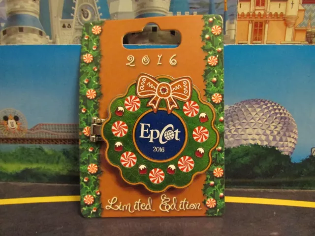 2016 Walt Disney World Epcot Gingerbread House Pin - Chef Mickey Mouse