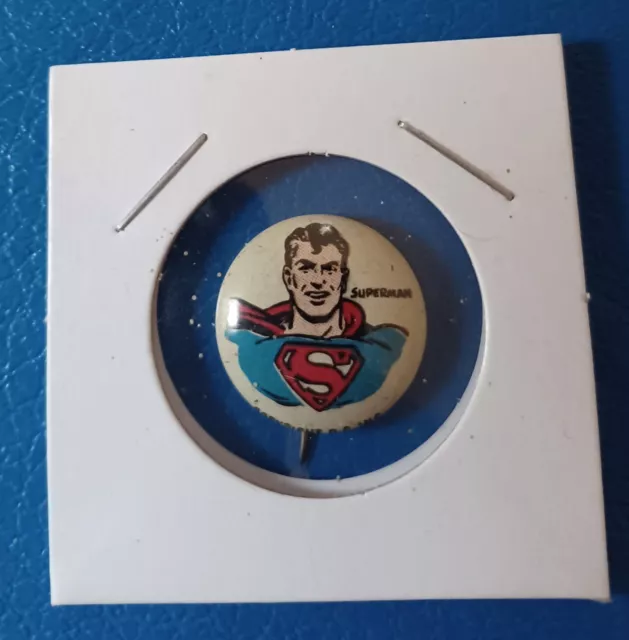 Superman 1945-47 Kellogg's Pep Pin! D.c. Inc. Vintage Collectible • Nice! Superman 1945-47 Kellogg's Pep Pin! D.c. Inc. Vintage Collectible • Nice!