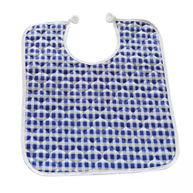 Adult Bibs for Men,  for Eating with Adjustable Strap - Washable Reusable