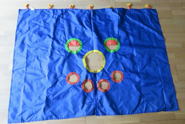 Cortina de juego IKEA azul 160 x 116 cm
