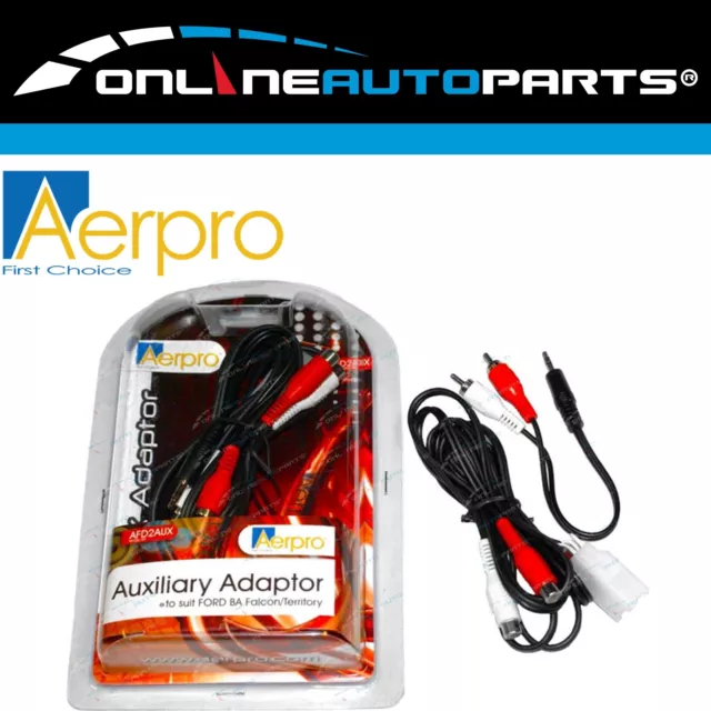 Auxilary Adaptor Cable IPod IPhone IPad for Ford BA BF Falcon Territory SX SY