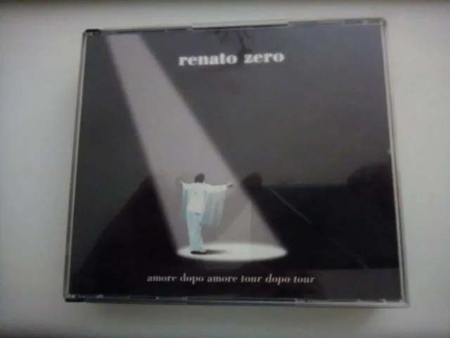 Box 2 Cd RENATO ZERO Amore dopo amore Tour dopo tour - 1999