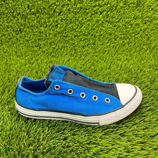 Converse Chuck Taylor All Star Boys Size 4Y Blue Athletic Shoes Sneakers 656089F