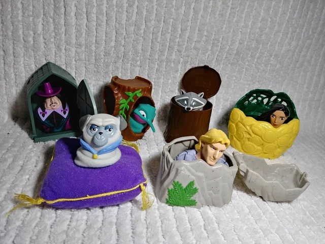 Vintage Pocahontas Toys 1990s Walt Disneys Burger King Kids Club Finger Puppets