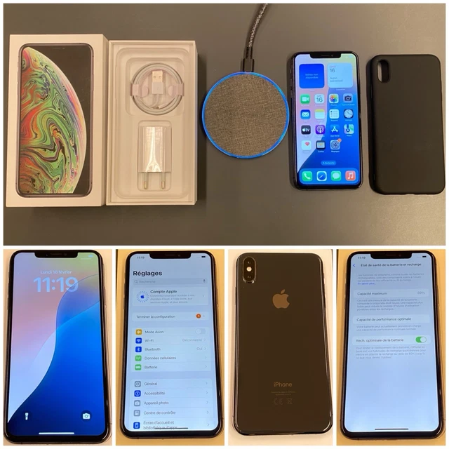 Boîte D'origine Vide Pour IPhone XS Space Grey 256Go - Neuf, Carton Rigide