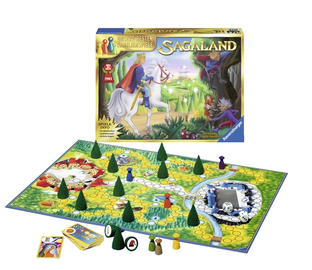RAVENSBURGER Sagaland Brettspiel Mehrfarbig
