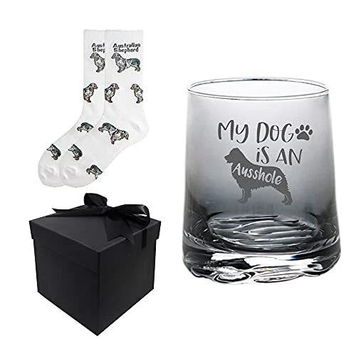 Fathers Day Gifts for Australian Shepherd Dad, My Dog is An Ausshole Handmade