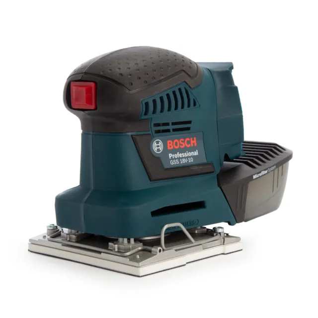 Bosch Gss 18 V-10 sin Cables Orbital Lijadora Mano (Cuerpo Solo) IN