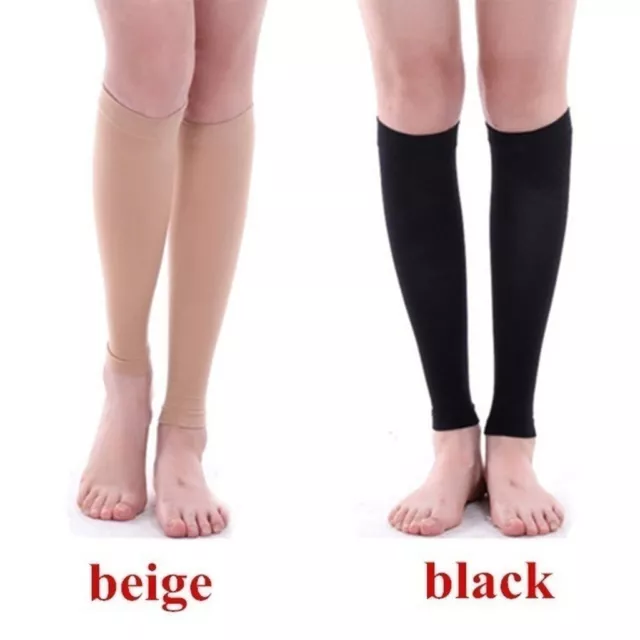 Compression Socks Unisex Footless Varicose Veins Stockings Anti-fatigue