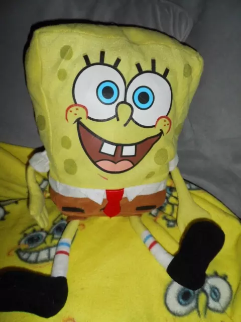 Spongebob Squarepants Soft toy plush Large play by play,2007.FREE PP.