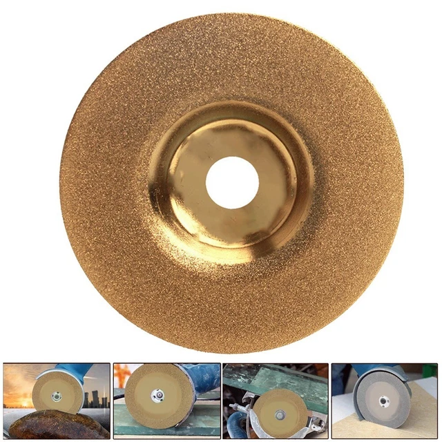 Meuleuse Dangle Roue Abrasive Disque Coupe Diamant Humide/sec 4 pour Loutil