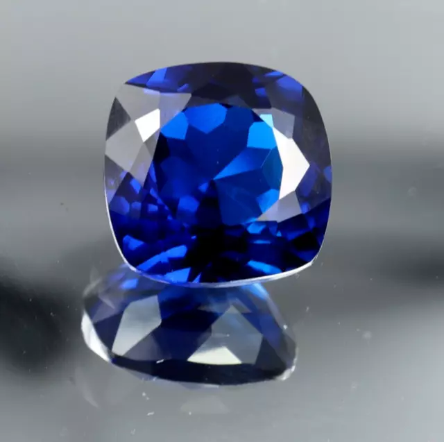 Naturel Rare Mogok Bleu Spinelle 16.00 CT Coupe Coussin Certifié Desseré Pierre