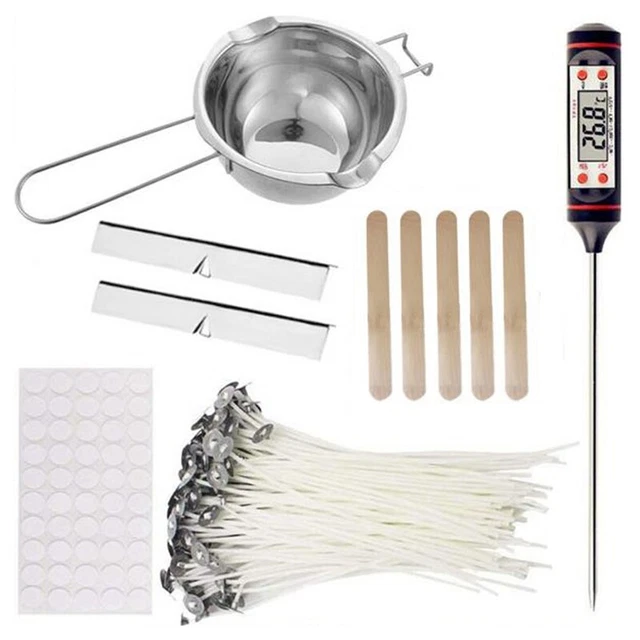 Kit de herramientas de mecanizado de velas hágalo usted mismo, herramienta de velas bricolaje velas mecha cera F4N4
