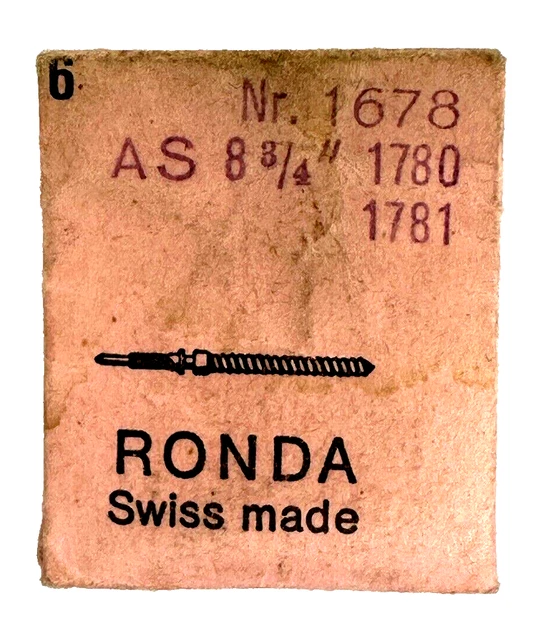 Pièce De Rechange Vintage ETA 2369 - Tige (tige De Remontoir) - NOS