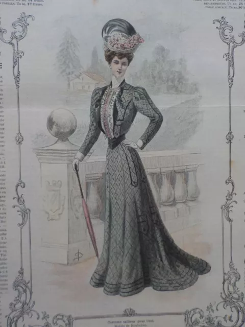 JUGENDSTIL und MODE aus Paris: La Mode Illustrée. 20-1906