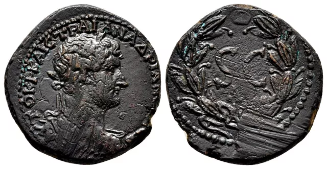 *AET* ANTIOCH (Syria) AE21. Hadrian. VF+. Large SC.