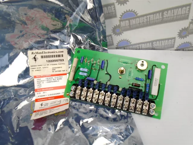 General Electric - 3300A03B0912 - Vitesse Rég Board - (Neuf)