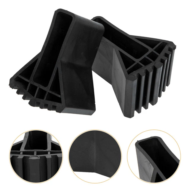 2 piezas Accesorios de protección antideslizante para escalera para pies