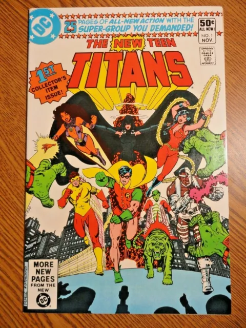 Neu Teenager Titans #1 Pérez Abdeckung Key VF Team Origin Robin Cyborg Starfire