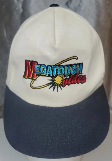 Megatouch Video 80s Arcade Games Manufacturer Embroidered Logo RARE VINTAGE Hat