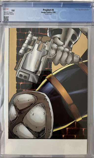 Prophet # 4 Variant Cover By Stephan Platt! Cgc 9.8 Jim Lee Mcfarlane Image War 2