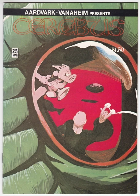 Cerebus #25 VF+ 8.5 Aardvark-Vanaheim Dave Sim 1981 Underground Comics