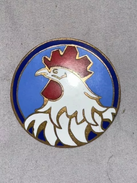 Insigne infanterie WW2 coq