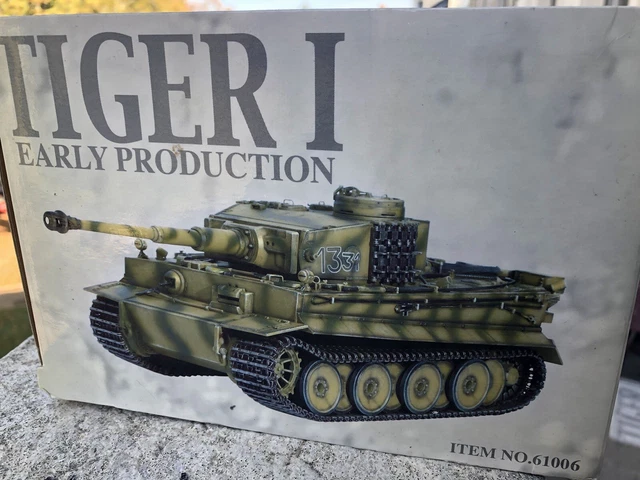Dragon Armor 1:35 - Miniatura de veículo militar - KING TIGER - s.Pz.Abt.506, ARDENNES 1944