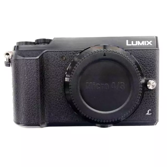 PANASONIC LUMIX DMC-GX7MK2 16.0 MP Mirrorless SLR Camera Tested Used Black