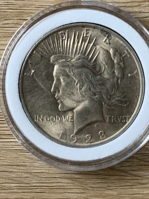 1923 P Philadelphia  Peace Silver Dollar   90% Silver Coin