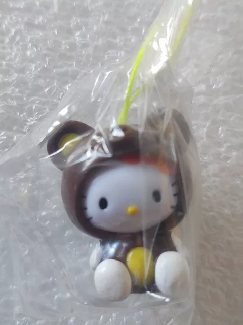 HELLO KITTY - Animals Costume Swing Phone Strap - Bear Bandai