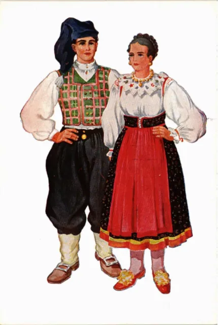 CPA AK Costume National Croate CROATIA (598043)