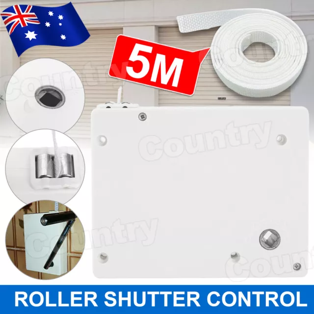 Winder Box Modern Manual Roller Shutter Control Coiler - Includes FREE Strap AU