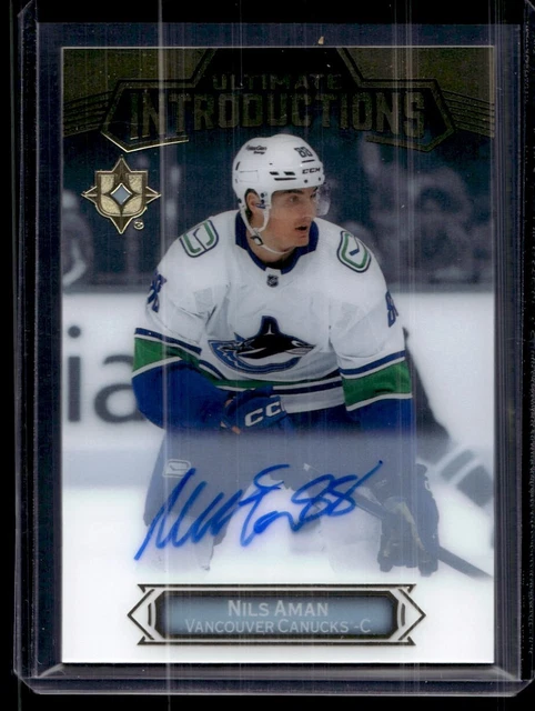 2022-23 ULTIMATE INTRODUCTIONS Auto Nils Aman RC Auto (YanCyr) $5.50 ...