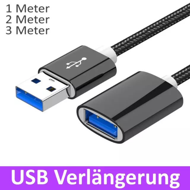 USB Kabel Verlängerungskabel USB 2.0 USB 3.0 Kabel A-Stecker zu A-Buchse Usb gut