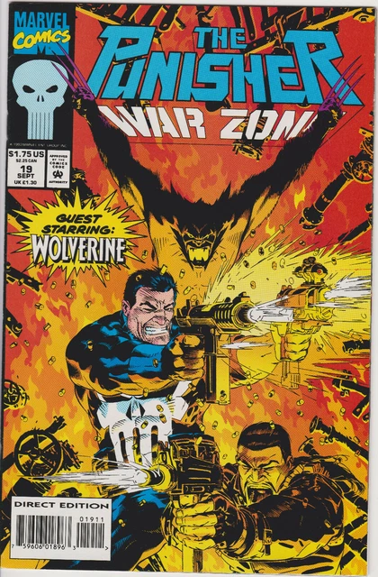 The Punisher: War Zone #19, Vol. 1 (1992-1995) Marvel Comics, High Grade