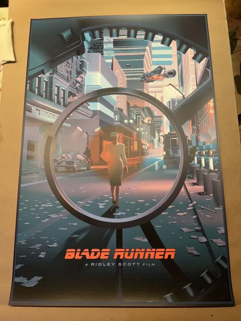 Blade Runner (No Expectation Boulevard) Variant Screen Print by Laurent Durieux