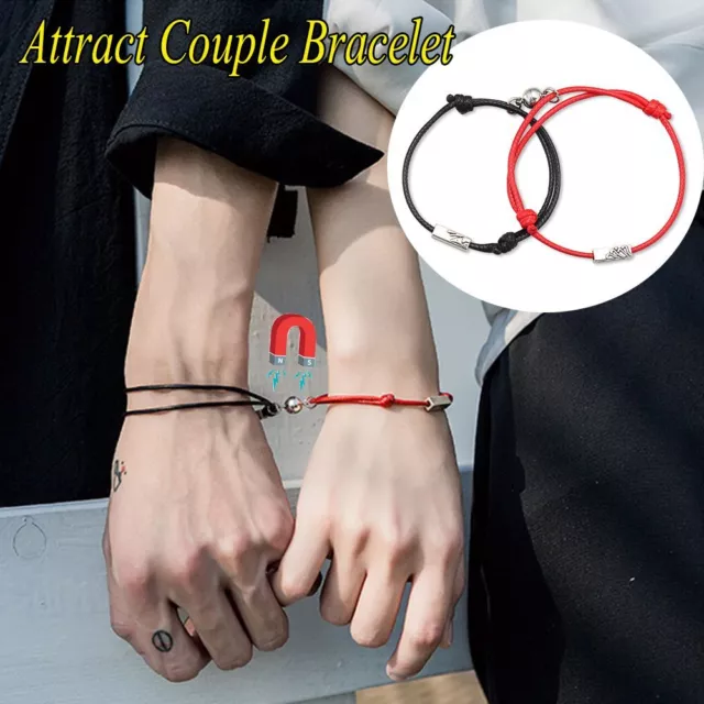 Friendship Bracelet Attract Couples Bracelets Rope Braided Bracelet Rope Alloy