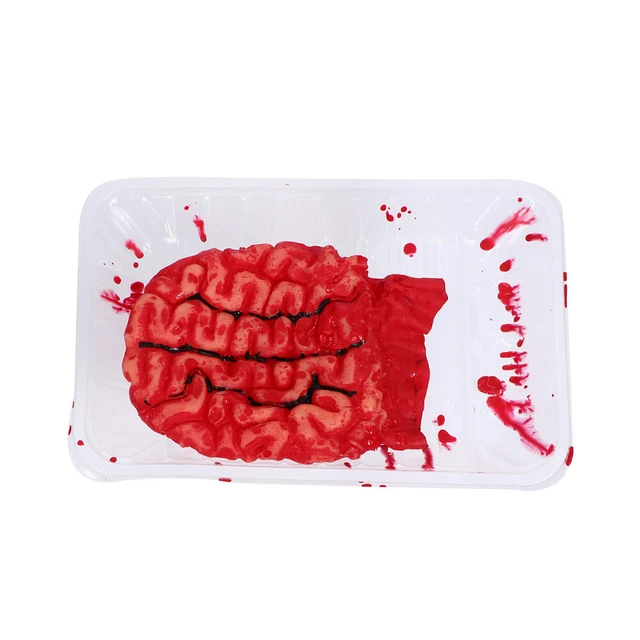 Pu cervello lunchbox Halloween oggetti di scena corpo decorazione Halloween